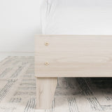 Signature Design by Ashley Socalle Casual Farmhouse Platform Bed Frame, Twin, Natural Beige Signature Design by Ashley