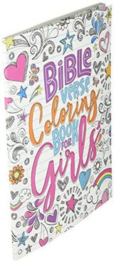 Bible Verse Coloring Book for Girls WoodArtSupply
