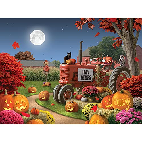 Bits and Pieces Jigsaw Puzzles for Adults 300 Pieces - Happy Halloween Bits and Pieces