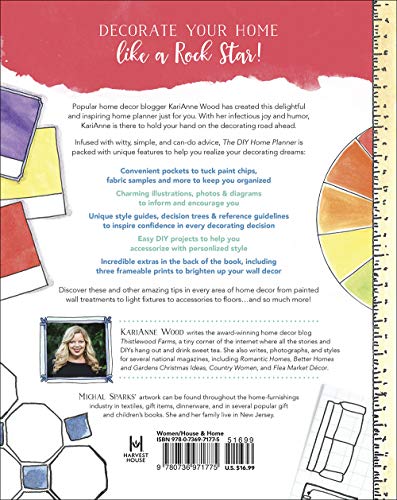 The DIY Home Planner: Practical Tips and Inspiring Ideas to Decorate It Yourself (Thistlewood Farms) Harvest House Publishers