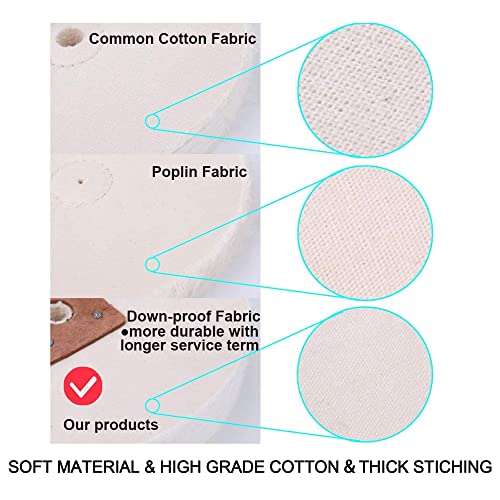 scottchen PRO Woodworking Lathe Buffing System 16" #2MT Mandrel 3-Step Buffing Wheel Kits 8inch with 3pcs Polishing Cutting Compounds - WoodArtSupply