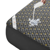 Waterproof Mattress Protector, Full Size Mattress Pad Fitted 6-15" Deep Pocket, 3D Air Fabric Double Bed Mattress Cover Noiseless Washable for College Dorm(Carbon Gray) BEDLORE