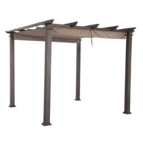 Garden Winds Replacement Canopy Top Cover for Home Depot Hampton Bay GFM00467F Pergola - Standard 350 Fabric Beige Garden Winds