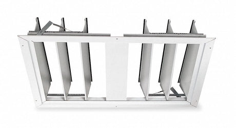 Dayton 36" Whole House Fan Economy Ceiling Truss Shutter/Ceiling Shutter, 34" x 30" Opening Required CAI - DAYTON