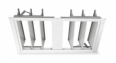 Dayton 36" Whole House Fan Economy Ceiling Truss Shutter/Ceiling Shutter, 34" x 30" Opening Required