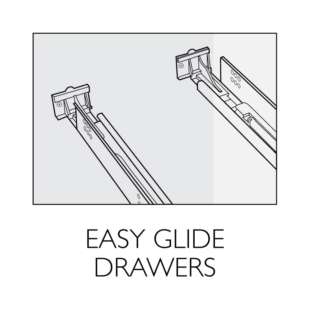 Design House Concord 36 Inch Bathroom Vanity, Ready to Assemble, Solid Wood, White, 587022 Design House