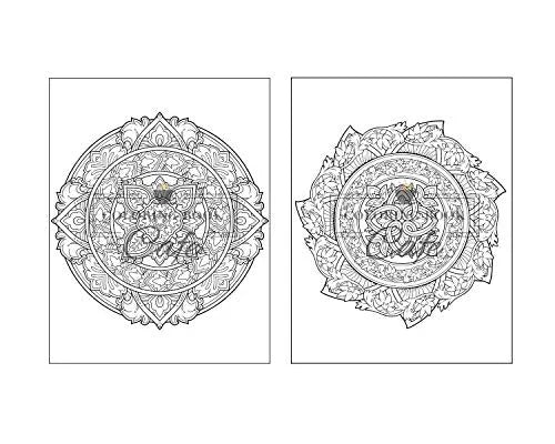 125 Mandalas: An Adult Coloring Book Featuring 125 of the World’s Most Beautiful Mandalas for Stress Relief and Relaxation Independently Published Iaerlllt