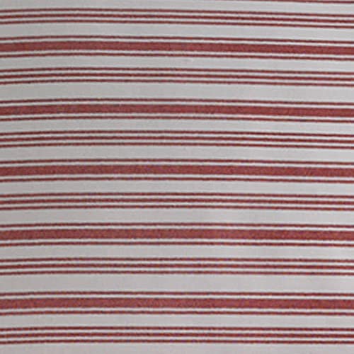 Nautica - Queen Sheets, Cotton Percale Bedding Set, Casual Home Decor (Coleridge Stripe Red, Queen) Nautica