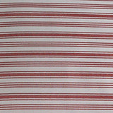 Nautica - Queen Sheets, Cotton Percale Bedding Set, Casual Home Decor (Coleridge Stripe Red, Queen) Nautica
