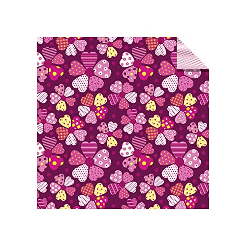 Origami Paper 100 sheets Hearts & Flowers 6" (15 cm): Tuttle Origami Paper: High-Quality Double-Sided Origami Sheets Printed with 12 Different Patterns: Instructions for 6 Projects Included - WoodArtSupply