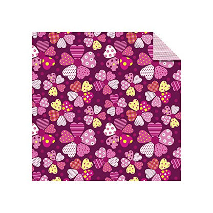 Origami Paper 100 sheets Hearts & Flowers 6" (15 cm): Tuttle Origami Paper: High-Quality Double-Sided Origami Sheets Printed with 12 Different Patterns: Instructions for 6 Projects Included - WoodArtSupply