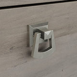 Bush Furniture Salinas L-Shaped Storage | Study Table with Drawers & Cabinets | Home Office Computer Desk, 60W, Driftwood Gray Bush Business Furniture