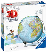 Ravensburger The Earth 540 Piece 3D Puzzle - Engaging Fun for Kids and Adults | Precision Fit with Easy Click Technology | Durable Displayable Model | Celebrating Over 130 Years of Quality Ravensburger