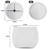 ZUYYON 20 Pcs Sublimation Blank Wine Glass Sleeve and Base Cover Set Neoprene Insulated Wine Glass Cover Sublimation Drink Sleeve Holder for Wine Glass Sublimation Ornaments Supplies ZUYYON