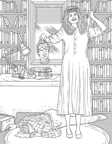Beetlejuice: The Official Coloring Book WoodArtSupply