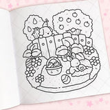 Cozy Cuties: Coloring Book for Adults and Kids (Cozy Spaces Coloring) WoodArtSupply