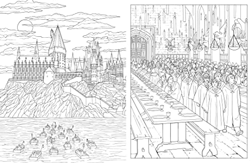 Harry Potter: An Official Hogwarts Coloring Book Insight Editions