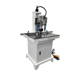 Banfluxion 110V Woodworking Hinge Drilling Machine Single Head Pneumatic Hinge Boring Insertion Machine Hinge Boring Drill Press Machine for Drilling Processing of Doors, Cabinets, 2880r/min Banfluxion