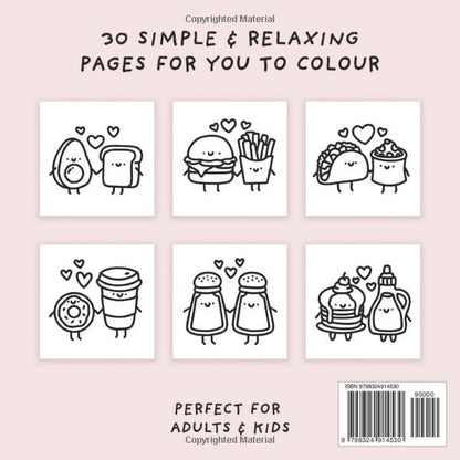 Me and You Colouring Book (Simple and Relaxing Bold Designs for Adults & Children) (Simple and Relaxing Colouring Books)