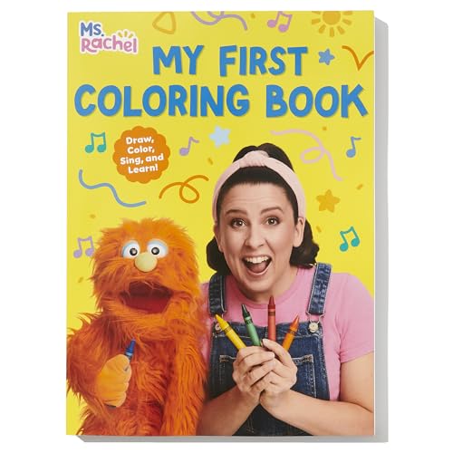 My First Coloring Book (Ms. Rachel) (Books by Ms. Rachel) WoodArtSupply