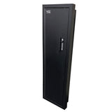 Tactical Closet Vault Flat Black in Wall Gun Safe and Tactical Gear Safe – This Safe Provides Security for Firearms, Simplex Lock – Fits Between Wall Studs– Ideal for Home or Office V-Line