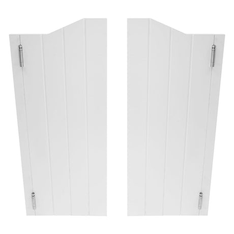 LyeXD 36in Swinging Doors Cafe Doors, Auto Close Swinging Door Arched Top Cafe Door Partition Door with Hinges, Modern Two-Way Double Doors Porch Entrance Swinging Door for Club, Bar (36 * 42 inch) LyeXD