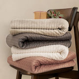 EVERGRACE Luxury Velvet Quilt Set King Size 3 Piece, Soft Cross-Stitch Velvet Comforter Set with Pillow Shams, Lightweight Coverlet Bedspread Bedding Set for All Seasons, Mushroom Brown EVERGRACEHOME