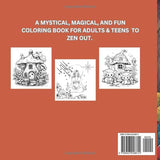 Mystical Coloring Book: Enchanted Scenes WoodArtSupply