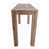 Alaterre Furniture Woodstock Console Table, Standard, Driftwood Alaterre Furniture
