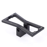 Garosa Dovetail Marker Guide Aluminum Alloy Dovetail Making Jig 1:5 1:6 1:7 1:8 Slopes Marking Gauge Woodworking Tool DIY Wooden Joints Scribing Garosa