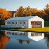 Quictent 20x40 Heavy Duty Party Tent with Church Windows, Outdoor Event Shelter Tent for Parties, Wedding, Carport, Canopy, BBQ Quictent