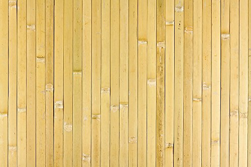 FOREVER BAMBOO Wainscoting Wall Panel for Interior Decoration Bamboo Wall Panel Natural Raw 48 in H x 96 in L FOREVER BAMBOO