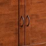 NIGHT & DAY Furniture Murphy Cube Cabinet Bed (Cherry) Night & Day Furniture