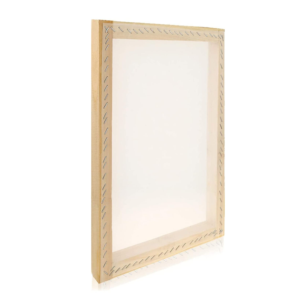 Caydo 4 Pieces 4 Size Screen Printing Frame with 110 Mesh for Screen Printing Beginners and Kids, 9 x 5.1 Inch, 10.6 x 6.7 Inch, 12.2 x 8.2 Inch, 14 x 10 Inch Caydo