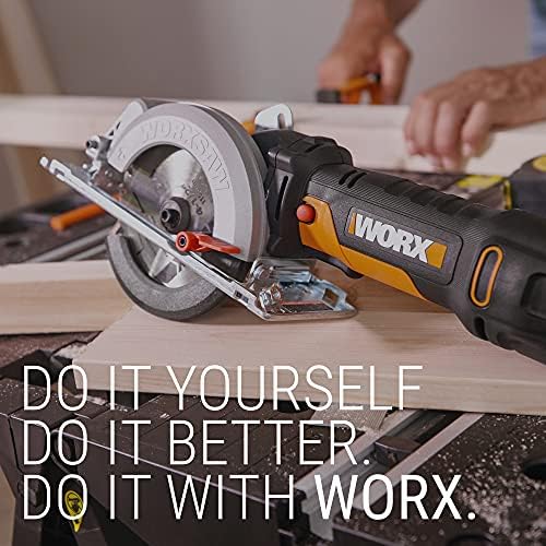Worx WX439L 4.5 Amp WORXSAW 4.5" Electric Compact Circular Saw WORX