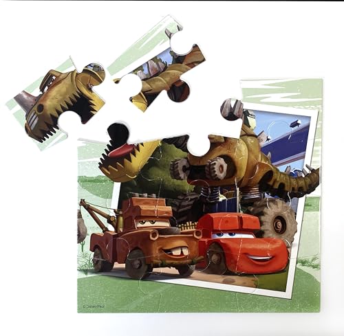 Disney / Pixar Cars on the Road My First Puzzle Book - Jigsaw Puzzles for kids, 10-page board book, 5 puzzles to enjoy