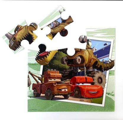 Disney / Pixar Cars on the Road My First Puzzle Book - Jigsaw Puzzles for kids, 10-page board book, 5 puzzles to enjoy