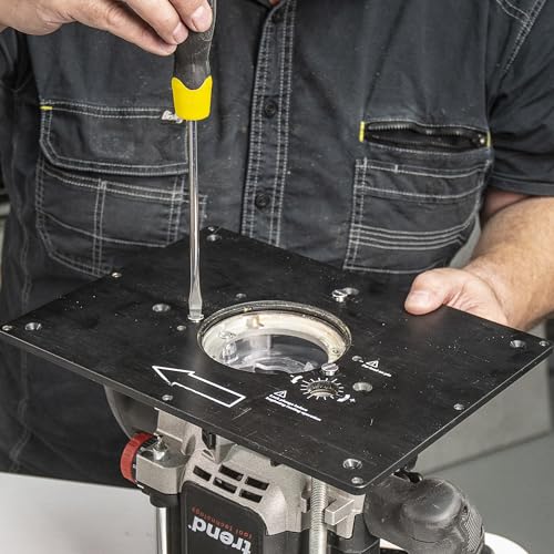 Trend Portable Benchtop Router Table with Robust Construction for Workshop & Site Use, 120V (NVR Switch Not Included), CRT/MK3 Trend Tool Technology USA