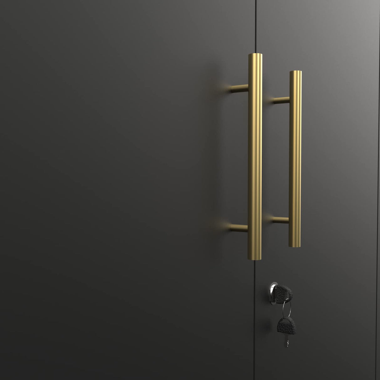 Metal Garage Storage Cabinet with 2 Doors and 5 Adjustable Shelves, 72" Steel Lockable File Cabinet,Locking Tool Cabinets for Office,Home,Garage,Gym Beardslee