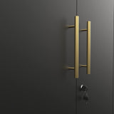 Metal Garage Storage Cabinet with 2 Doors and 5 Adjustable Shelves, 72" Steel Lockable File Cabinet,Locking Tool Cabinets for Office,Home,Garage,Gym Beardslee