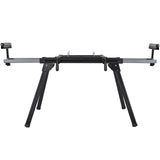 GarveeTech Portable Miter Saw Stand, Folding, Universal Saw Stand for 440 Lb Max Table Saw, 76-4/5'' Adjustable Stand Miter Saw Table, Stainless Steel, Compatible with Most Table Saws GarveeTech
