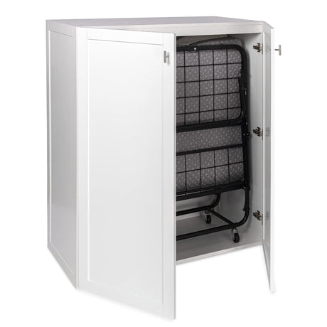 Milliard Diplomat Folding Bed Storage Closet Murphy Cabinet, 49x42.5 in. (Bed Not Included) Milliard