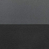 Cain 42" Round Breakroom Table- Grey & 4 'M' Stack Chairs- Black Regency