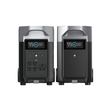 EF ECOFLOW 7.2kWh Portable Power Station: DELTA Pro with Extra Battery, 120V Lifepo4 Battery Backup with Expandable Capacity, Solar Generator for Home Use, Power Outage, Camping, RV, Emergencies EF ECOFLOW