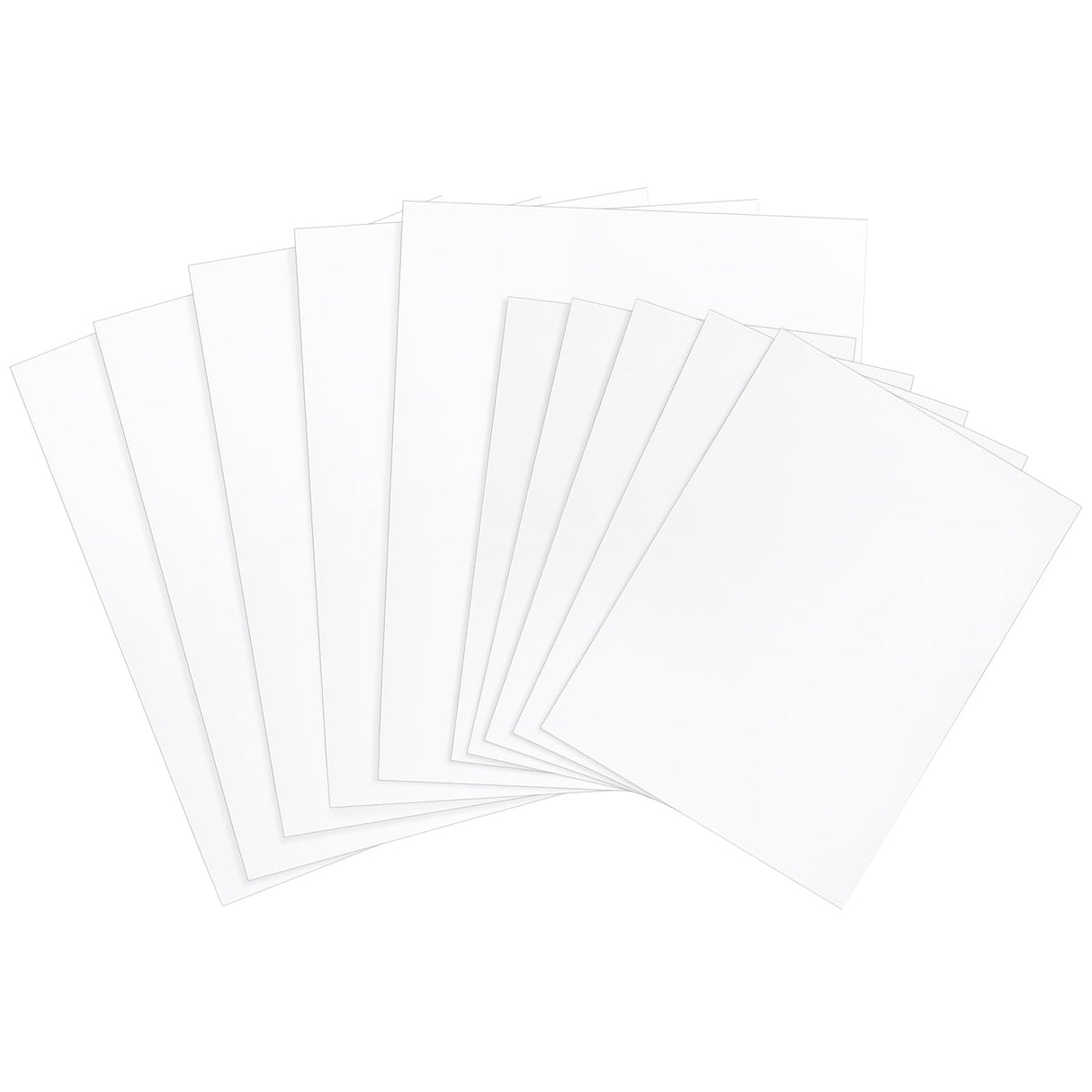 Frcctre 10 Pcs Aluminum Sublimation Photo Blanks, 8x10 inch and 6x8 inch Metal Sublimation Sign Blanks, Metal DIY Photo Sign Wall Frame Poster Decor for Living Room Bedroom, 2 Sizes Frcctre