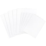 Frcctre 10 Pcs Aluminum Sublimation Photo Blanks, 8x10 inch and 6x8 inch Metal Sublimation Sign Blanks, Metal DIY Photo Sign Wall Frame Poster Decor for Living Room Bedroom, 2 Sizes Frcctre