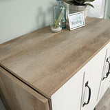 Sauder Miscellaneous Sewing/Craft Cart, L: 39.29" x W: 19.49" x H: 28.54", Soft White finish Sauder