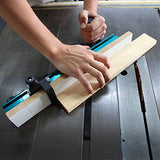 Triden Table Saw Miter Gauge Extension Fence System with Aluminum Miter Extension Fence/Telescoping Fence and Flip Stop WoodArtSupply