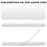 12 Pieces Sublimation Name Plate Blank Aluminum Name Card Personalized Custom Name Plate Blank Metal Name Tag Label with 12 Pieces Adhesive Backing for Men Women Boys Girls Wife Husband Outus