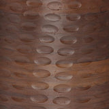 SIMPLIHOME Boyd SOLID MANGO WOOD 13 inch Wide Round Contemporary Wooden Accent Table in Warm Dark Brown, Fully Assembled, for the Living Room and SIMPLIHOME